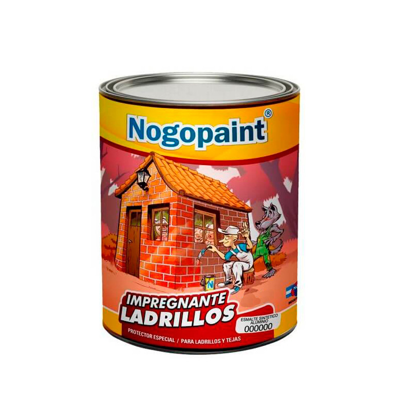 Impregnante para ladrillo 1 lt cristal satinado Nogopaint