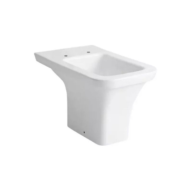 Inodoro largo Milena blanco 4.5 lts Ferrum