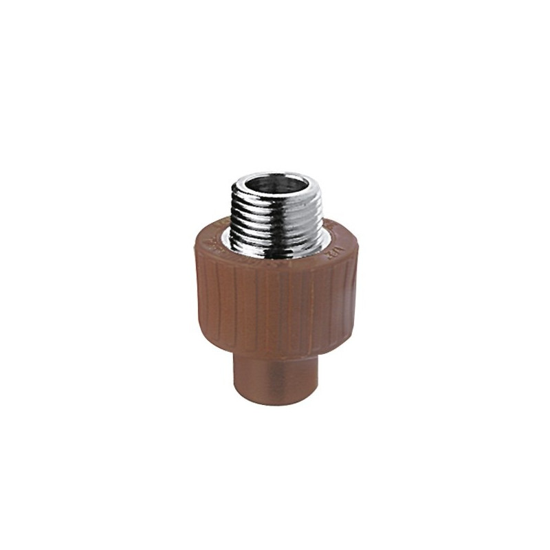 Inserto termofusion rosca metalica macho 1/2"