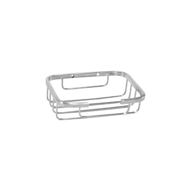 Jabonera rectangular 11 x 8cm acero inoxidable D'Accord