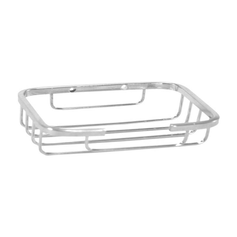 Jabonera rectangular 12 x 24.5cm acero inoxidable D'Accord