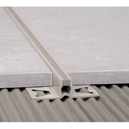 Junta de dilatacion 9mm PVC Expand gris Atrim