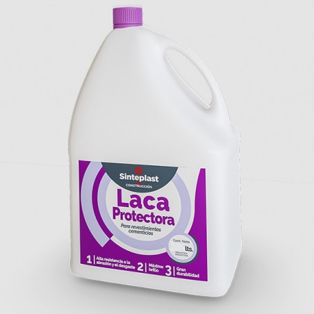Laca protectora microcemento 3.6Lts Sinteplast