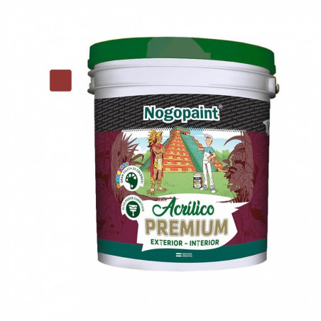 latex acrilico Premium 1 lt borravino Nogopaint