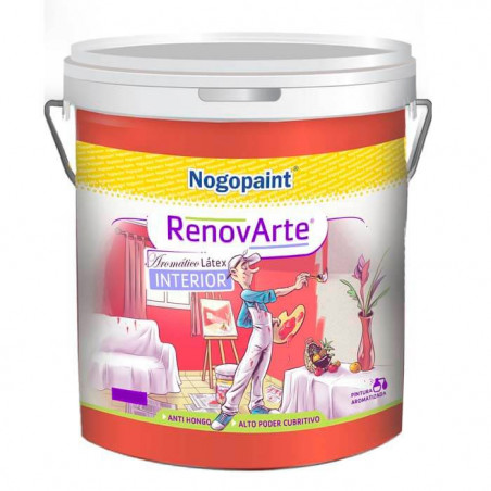 Latex acrilico Interior Renovarte 10 lt blanco Nogopaint