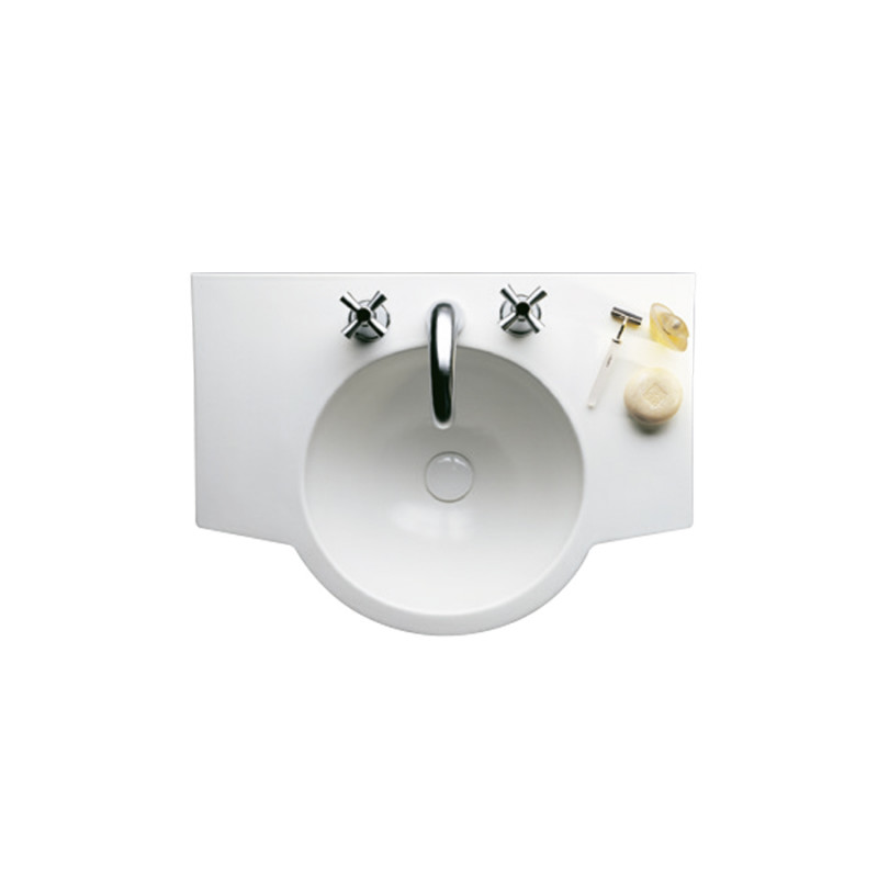 Lavatorio Marina 65cm 3 agujeros LH63J Ferrum