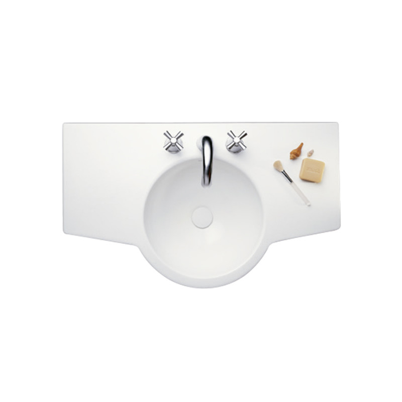 Lavatorio Marina 80cm 3 agujeros LH83J Ferrum