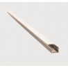 Listello aluminio LED simple 12.7 x 16mm Atrim