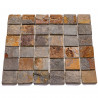 malla revestimiento Bamako 5 oxido 30 x 30cm Misiones