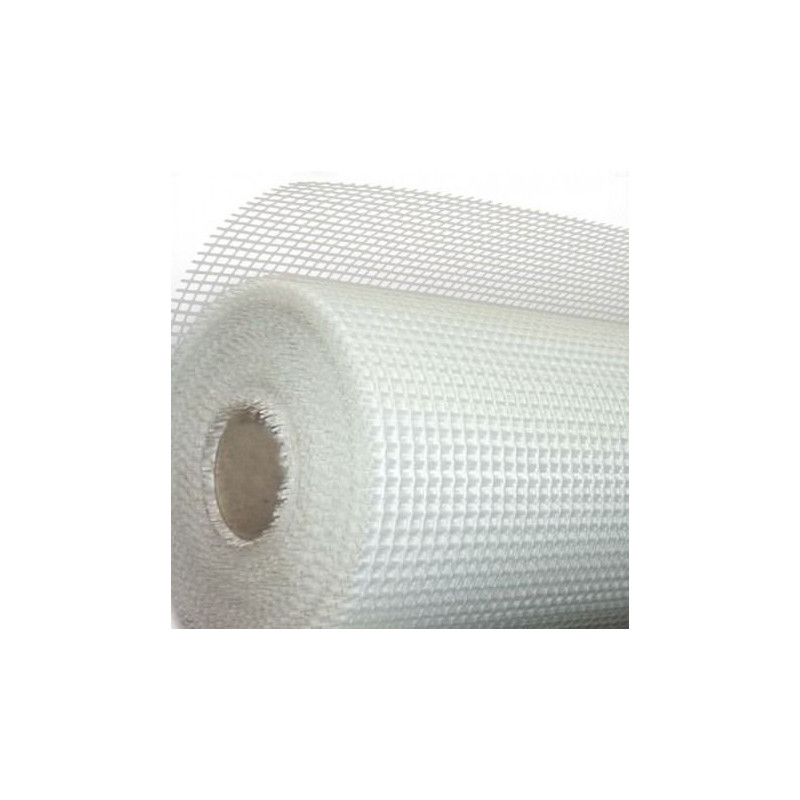 Rollo malla fibra de vidrio para revoques 5 x 5mm 120 grs