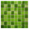 Malla de vidrio Frappe Kiwi 30 x 30cm Krystales