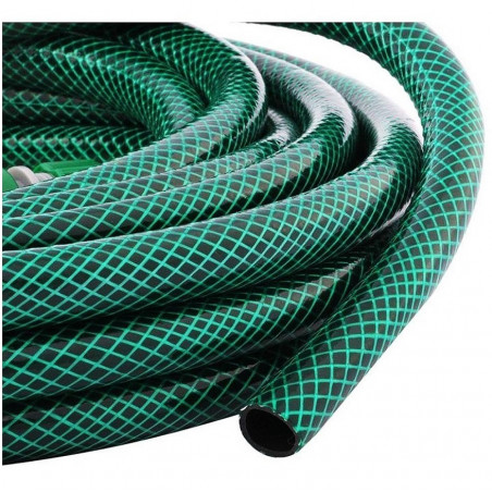 rollo manguera riego trenzada 1/2" x 25 mts