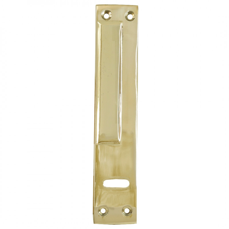 Manijon biselado 250 x 45mm bronce pulido