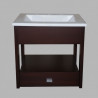 Mueble para baño Maral abierto colgante wengue 50cm IG
