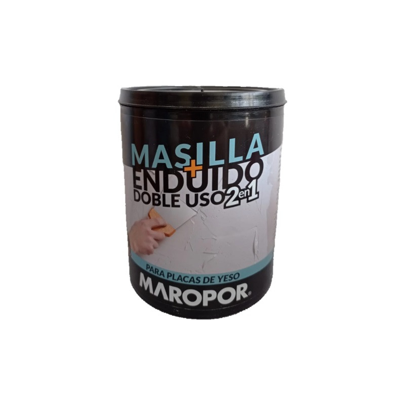 Masilla enduido 2 en 1 32 kg Maropor