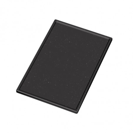 Mesada MS 40 x 60 cm ciega sin zocalo negra