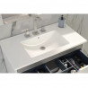 mesada de marmolina 60 cm 3 agujeros