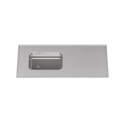 Mesada MS 140 x 60 cm bacha...