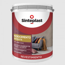 Microcemento en pasta gris...