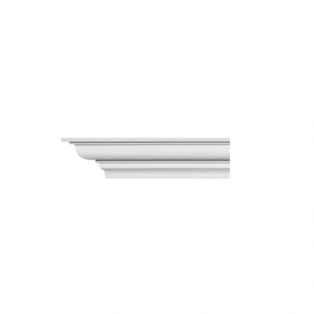 Moldura telgopor DE10 50 x 50mm tira 2 mt