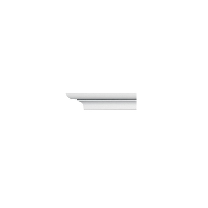 Moldura telgopor DE12 50 x 50mm tira 2 mt