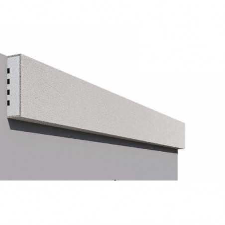 Moldura ME11 para exterior con revestimiento 10x2.8 cm