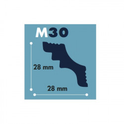 moldura poliestireno M30 28...