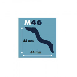 Moldura poliestireno M46 44...