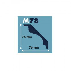 Moldura poliestireno M78 76...