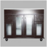 Mueble para baño Maral wengue 100cm con mesada IG