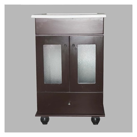 Mueble para baño Maral wengue 50cm con mesada IG