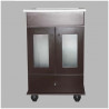 Mueble para baño Maral wengue 50cm con mesada IG