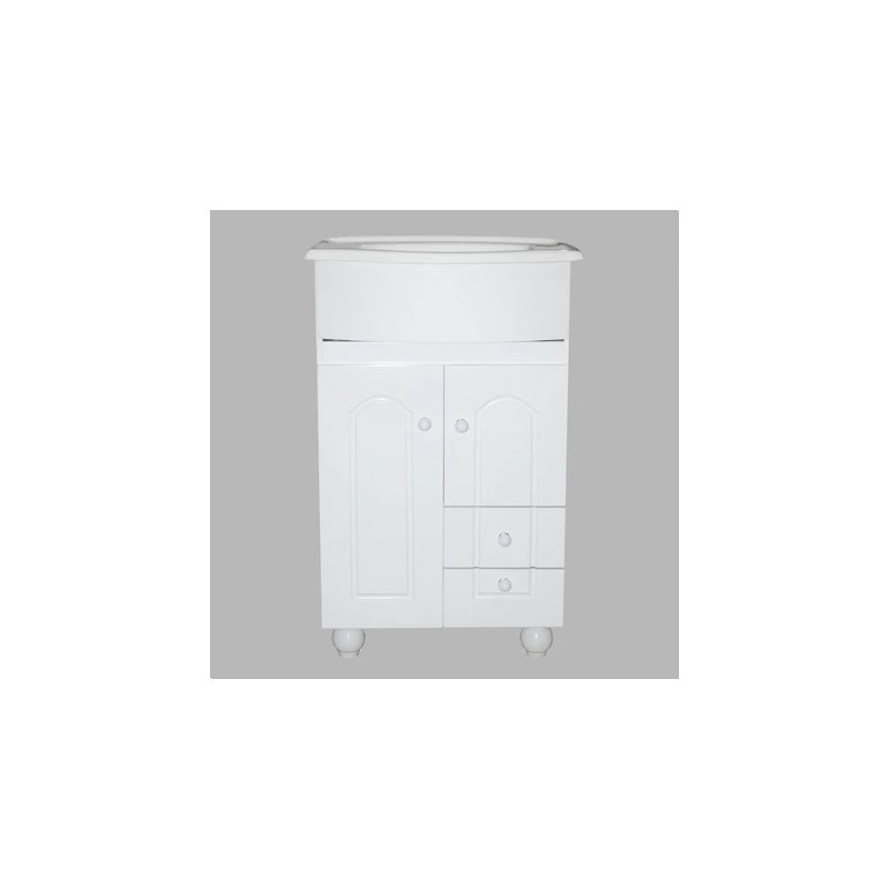 Mueble para baño Practico 50cm con mesada IG