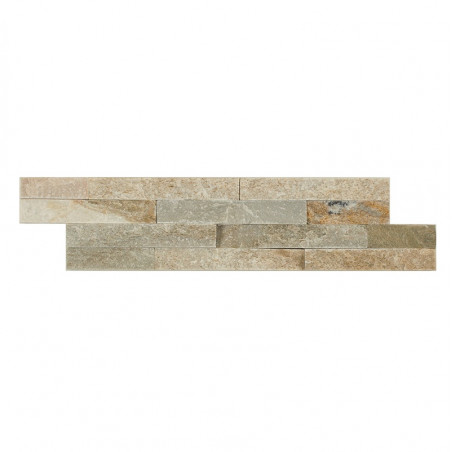 Revestimiento piedra natural Izmir Chiaro 10 x 40cm