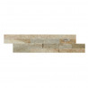Revestimiento piedra natural Izmir Chiaro 10 x 40cm