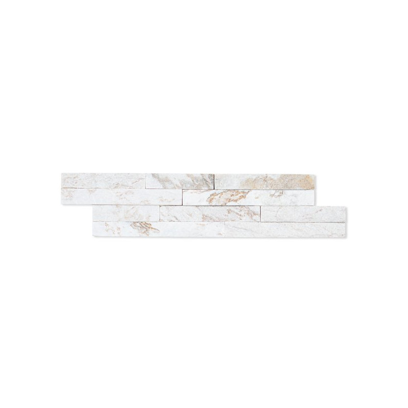 Revestimiento piedra natural Izmir Golden Bora 10 x 40cm
