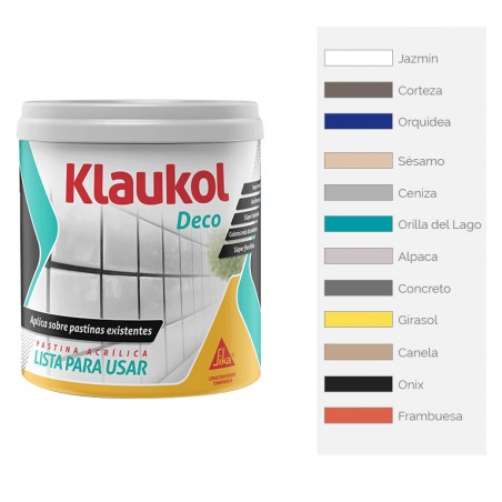 Pastina Deco 1.5 kg concreto Klaukol