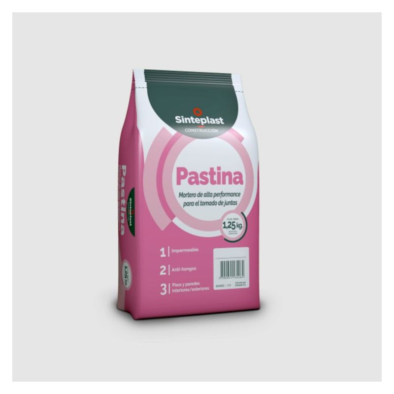 Pastina en polvo gris 1.25 kg Sinteplast