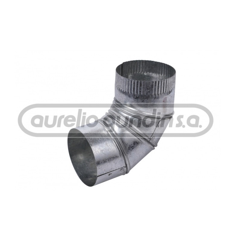 Curva graduable 8" chapa galvanizada