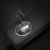Pileta vanitory OV370L acero inox 304 Johnson Acero