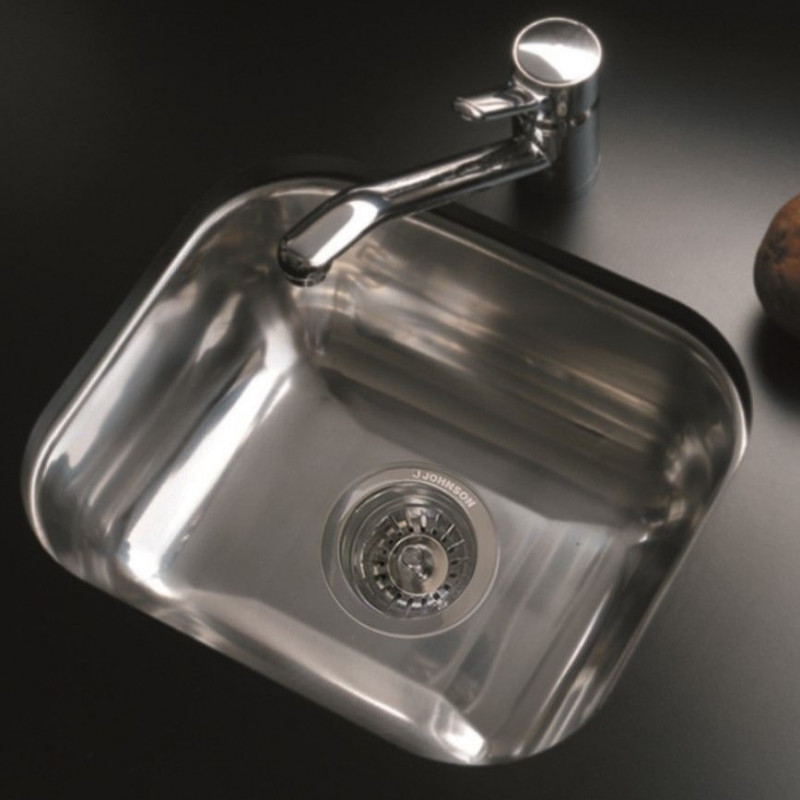 Pileta E37 acero inox 304 Johnson Acero
