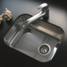 Pileta E44/18 acero inox 304 Johnson Acero