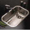 Pileta ZN52/18 A acero inox 304 Johnson Acero