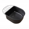 pileta accesoria Luxor ABS negro Johnson Acero