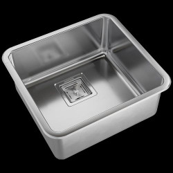 Pileta Q37 acero inox 304...