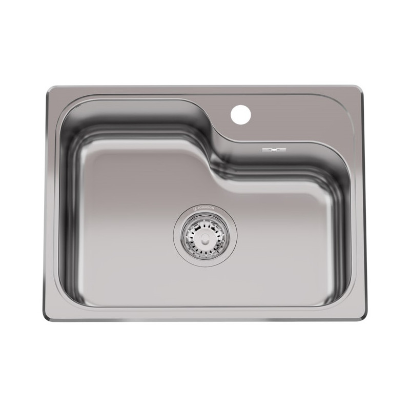 pileta Luxor Mini SI55 A acero inox 304 Johnson Acero