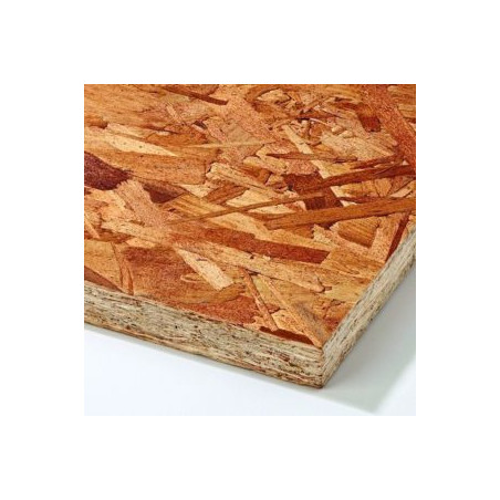 Placa OSB espesor 9.5 1.22 x 2.44 mts