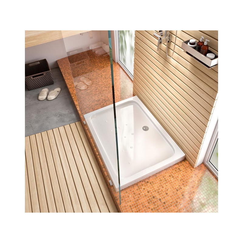 Receptaculo de ducha acrilico blanco 100x75 Bagnara