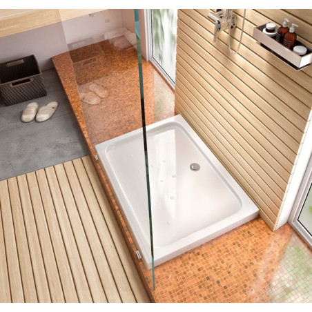 Receptaculo de ducha acrilico blanco 100x75 Bagnara