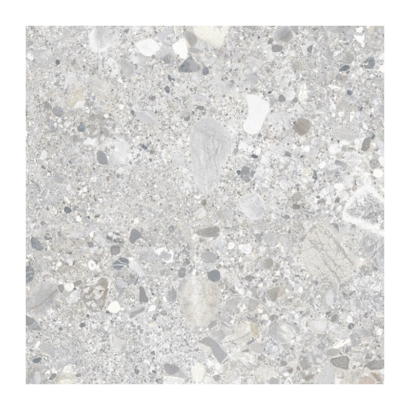 caja porcelanato Terrazzo gris re 82 x 82 1ra Cerro Negro